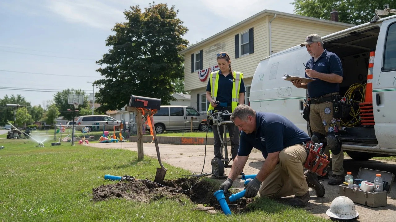 Slab Leak Repair in New Bloomington, OH near me